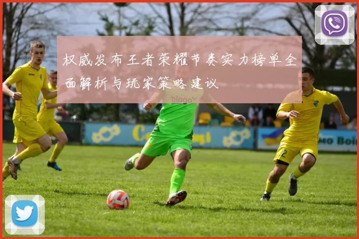权威发布王者荣耀节奏实力榜单全面解析与玩家策略建议
